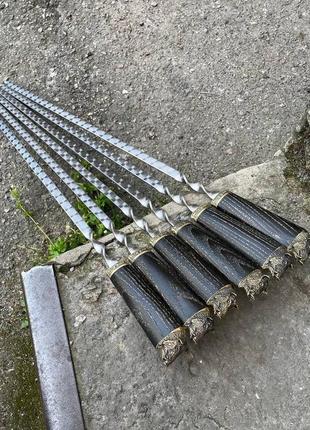 Шампур дикий кабан до шашлику 50см gorillas bbq 1шт