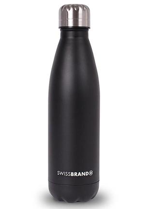 Фляга swissbrand fiji 500 ml black (swb_tabtt001u)