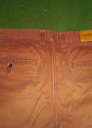 Моднявые молодежные джинсы, коричневого цвета.5 фото