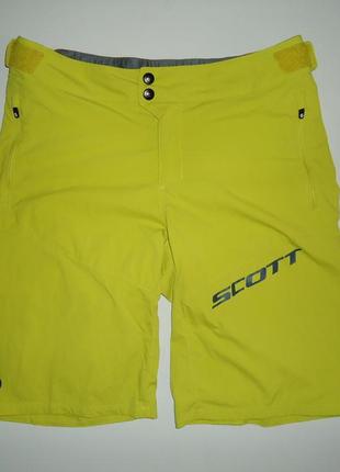 Велошорты  scott mtb downhill cycling shorts (s)1 фото