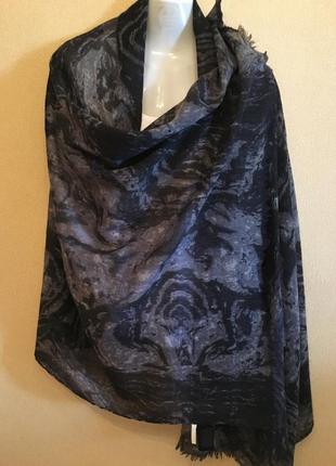 Шерстяной палантин шарф 100% wool. 190/92 pieces