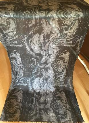Шерстяной палантин шарф 100% wool. 190/92 pieces