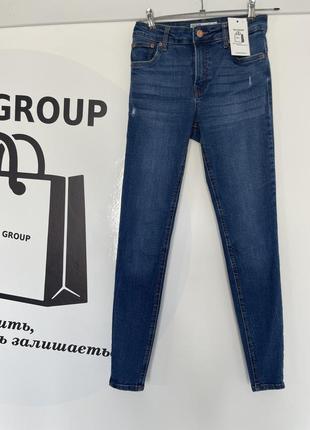 Моделирующие джинсы скинние bershka 36/4 цена 🔥🔥349 грн5 фото