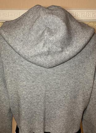 Худи укороченный свитер свитшот капюшон6 фото