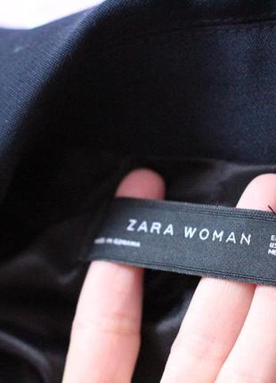 Синє пальто двобортне зара л розмір 40 zara zara упоряд.нового7 фото