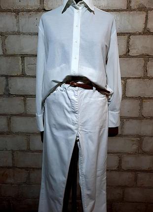 Білі джинси висока посадка гарної якості