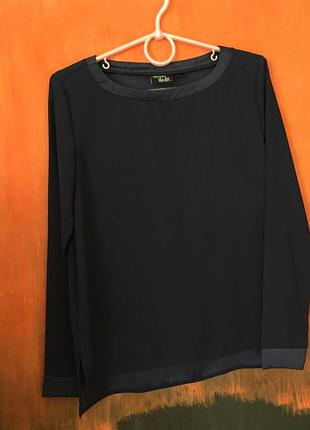 Кофта-блуза темно синя