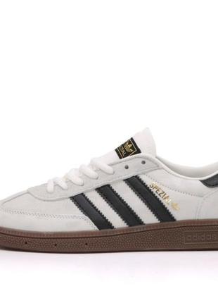 Замшевые кроссовки adidas spezial grey