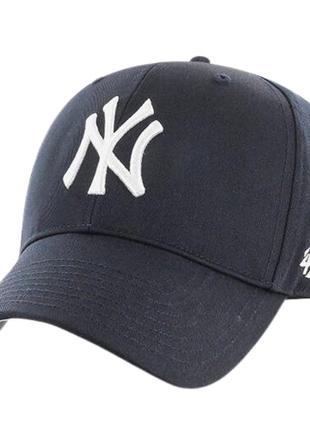 Кепка 47 brand new york yankees raised basic синий one size (b-rac17ctp-ny)