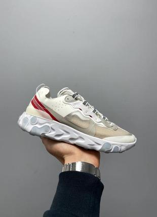 Жіночі кросівки nike react element 87’ white 36-37-38-39