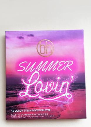 Bh cosmetics палетка теней summer lovin' оригинал, сша