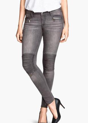 Оригинальные джинсы-skinny low ankle jeans от бренда h&m разм. 27