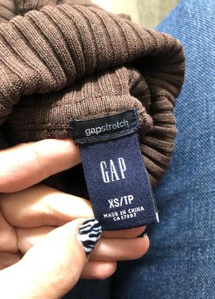 Гольф водолазка gap в рубчик5 фото