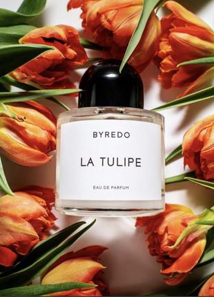 Byredo la tulipe парфумована вода распив