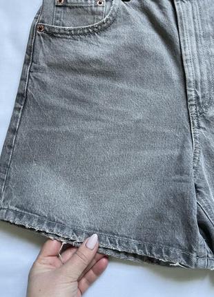 Стильные джинсовые шорты бермуды zara5 фото