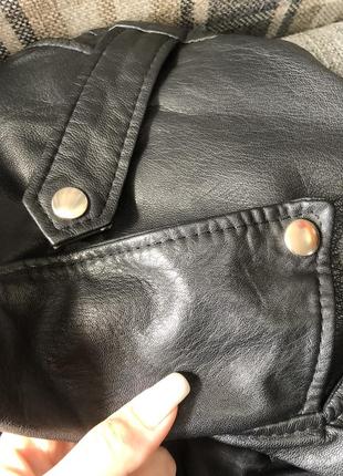 Кожаная куртка косуха leonardo leather casual wear6 фото