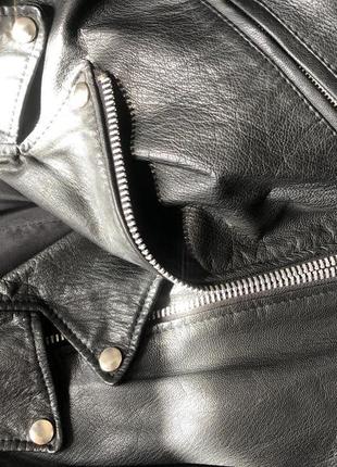 Кожаная куртка косуха leonardo leather casual wear4 фото