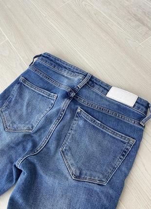 Синие джинсы скини от hm6 фото