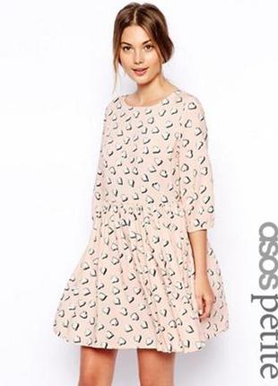 Платье asos petite exclusive из вискозы