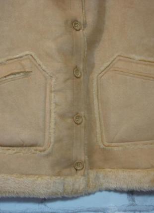 Куртка-кофта   комбинирована искусственным замшем "more conception" 12 -14 р4 фото