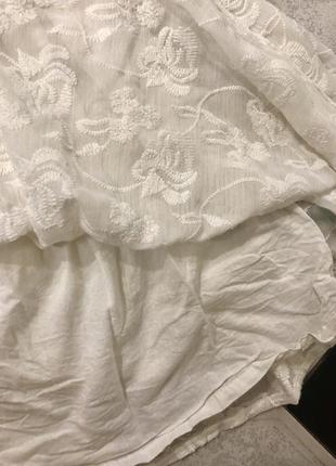 Легкое батистое платье/ мини сарафан 🤍3 фото