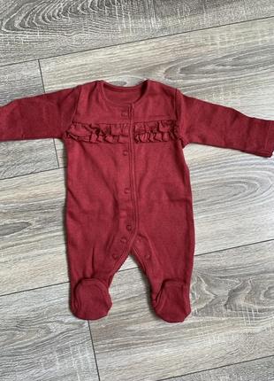 Человечек  для младенцев слипы для новорожденных человечки 50