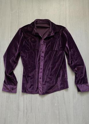 Сорочка велюрова