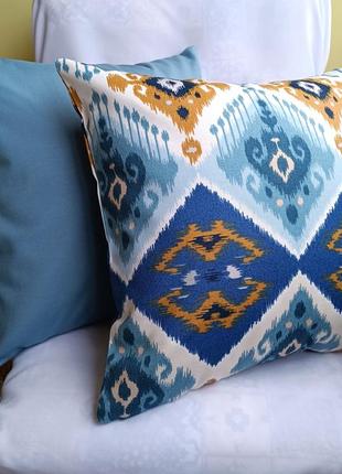 Набір декоративних наволочок 40*40  ромби для декора інтер'єра, чохли на подушки