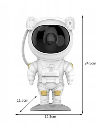 Световой проектор, космонавт, астронавт, ночник3 фото