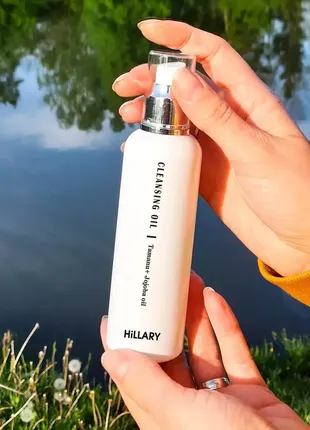 Гидрофильное масло для жирной и комби кожи hillary cleansing oil tamanu + jojoba oil, 150 мл4 фото