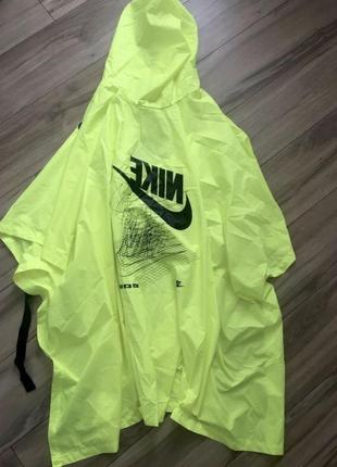 🌹nike original, ветровка, плащ - пончо, миди с капюшоном, платье, сумка, платье, футболка , водонепроницаемый, ветровка7 фото