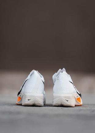 Мужские кроссовки nike air zoomx vaporfly white orange 40-41-42-43-44-452 фото