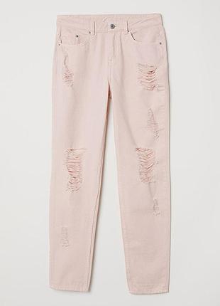 Оригинальные джинсы boyfriend slim low от бренда h&m 0630450003 разм. 34