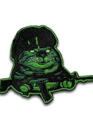 №137 шеврон "кіт", 8х8 см