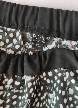 Topshop повседневные брюки на резинке4 фото