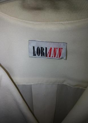 Блузка блузон блейзер батник винтаж lori ann3 фото