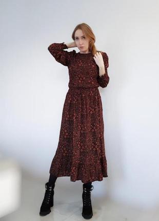 Платье длины миди от fit & flare dress yessica