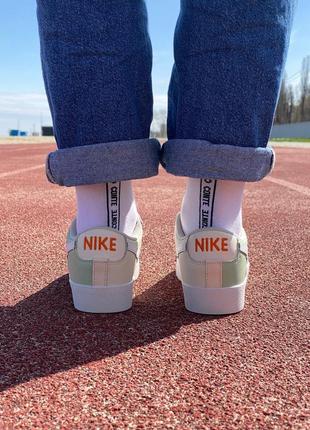 Nike blazer low женские кеды2 фото