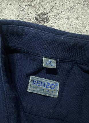 Винтажная рубашка kenzo paris7 фото