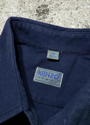 Винтажная рубашка kenzo paris6 фото
