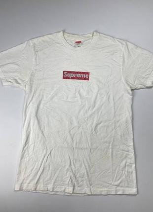 Футболка supreme swarovski