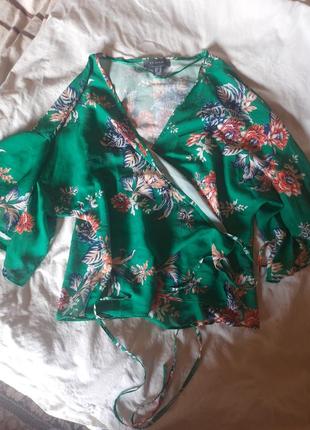 Блуза на запах