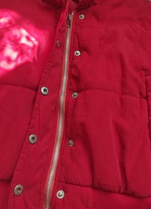 Куртка плт красная как новая женская6 фото