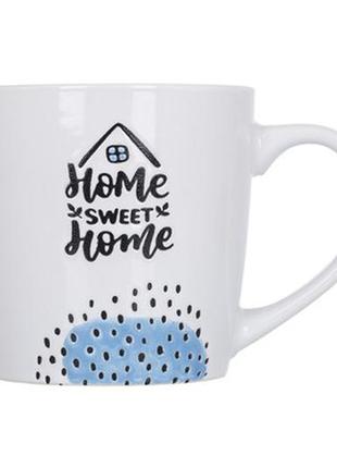 Кружка limited edition home блакитний 315мл фарфор (181246/2)