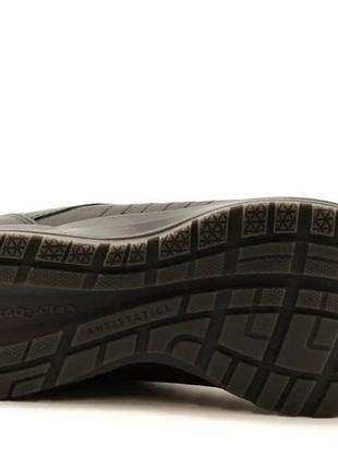Мужские треккинговые кожаные кроссовки 42811a50 grisport, черные6 фото