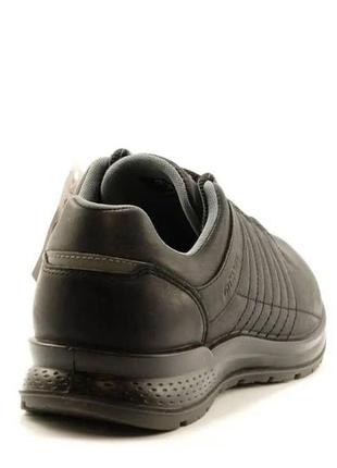 Мужские треккинговые кожаные кроссовки 42811a50 grisport, черные4 фото