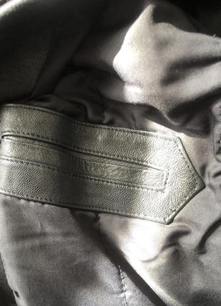Косуха кожаная leonardo leather кожа5 фото
