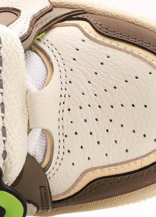 Нереальні рідкісні лімітовані аніме кросівки old order skate s45 brown beige коричневі з салатовим9 фото