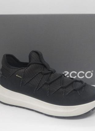 Кожаные кроссовки ecco на мембране gore tex оригинал