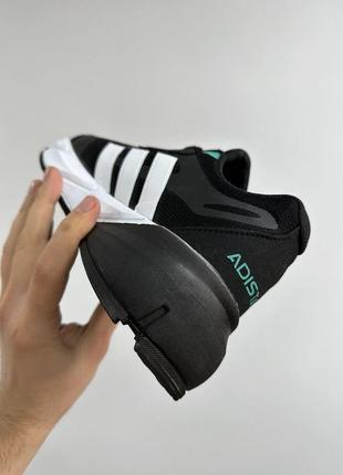 🔥 adidas sneakers black/white2 фото